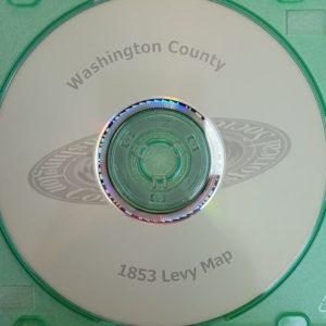Washington County 1853 Levey Map on CD