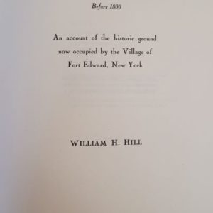 Old Fort Edward